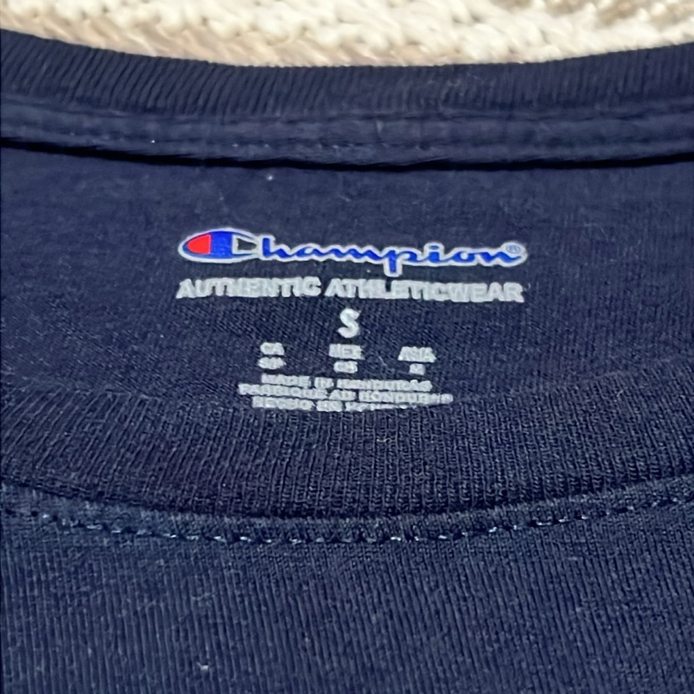 Champion Navy Red and White Graphic T-Shirts Set of 2 Size Small - Picture 5 of 6